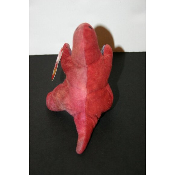 TY Beanie Baby Rex T Rex Dinosaur 1995 Mcdonalds red 4086 teenie - Picture 4 of 9